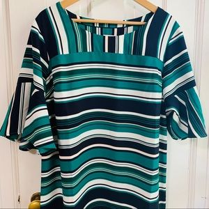 Drop Waist Midi Drese